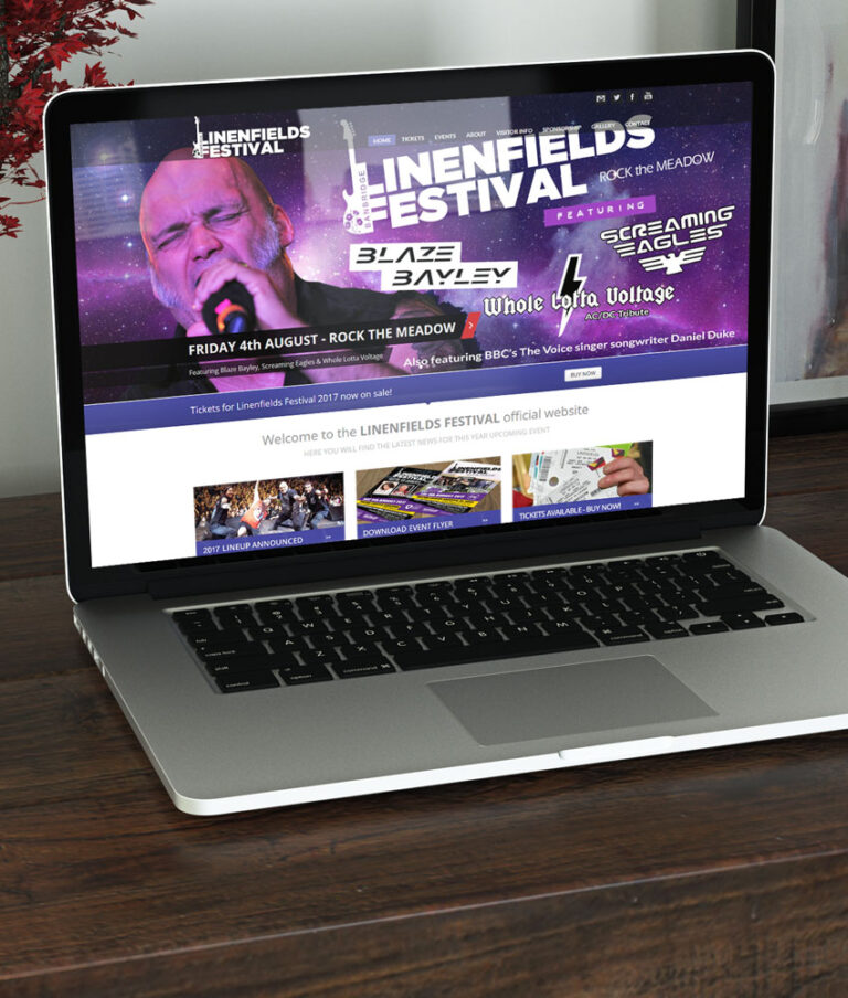 Web Design - Events Website Design Northern Ireland