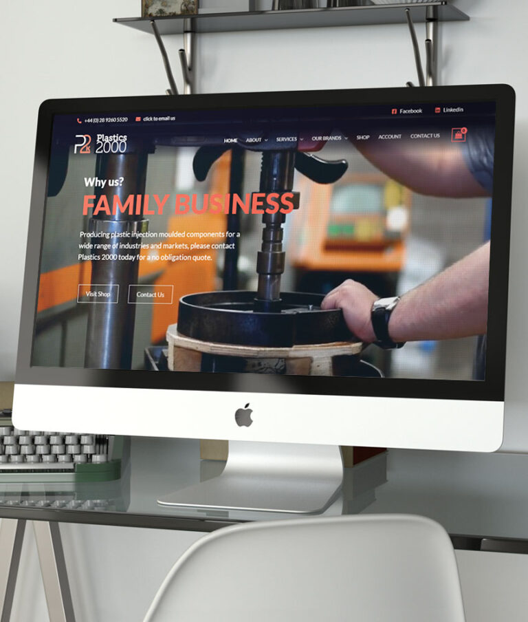 Web Design - eCommerce site for Injection Moulding Business