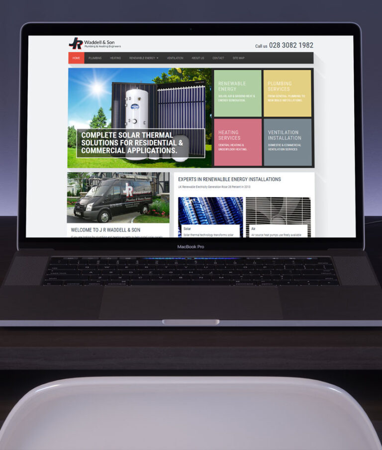 Web Design - Plumbing Website Design Northern Ireland