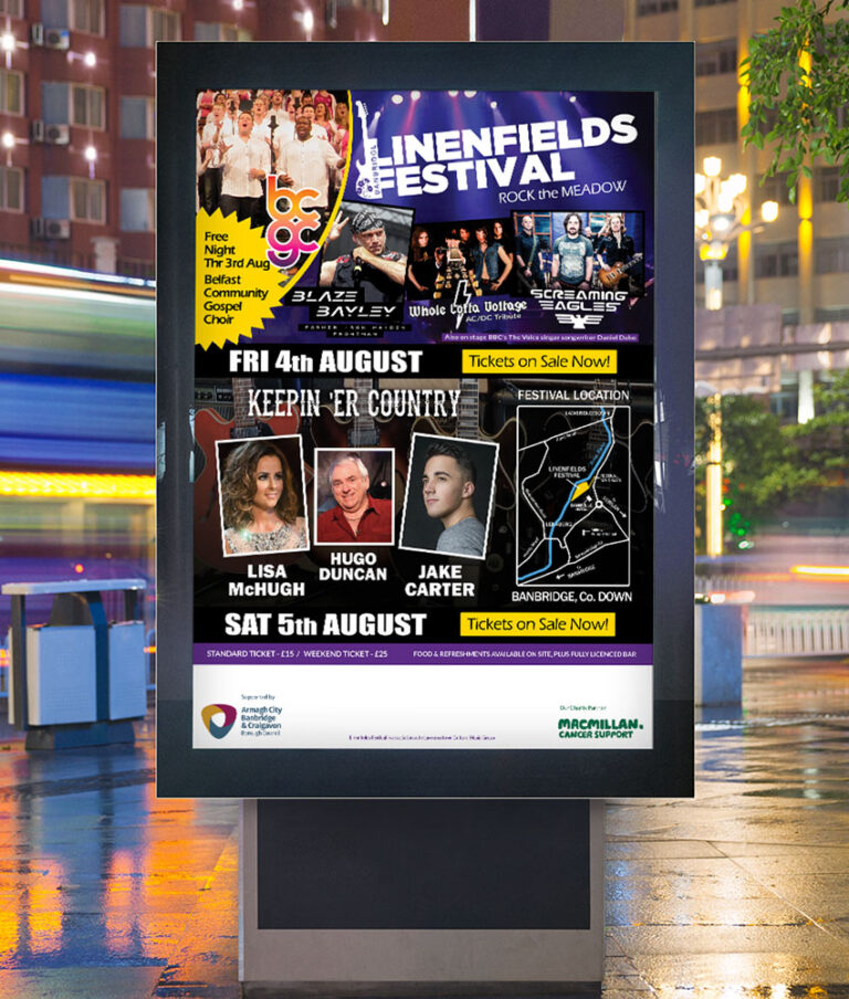 Poster design and print Northern Ireland